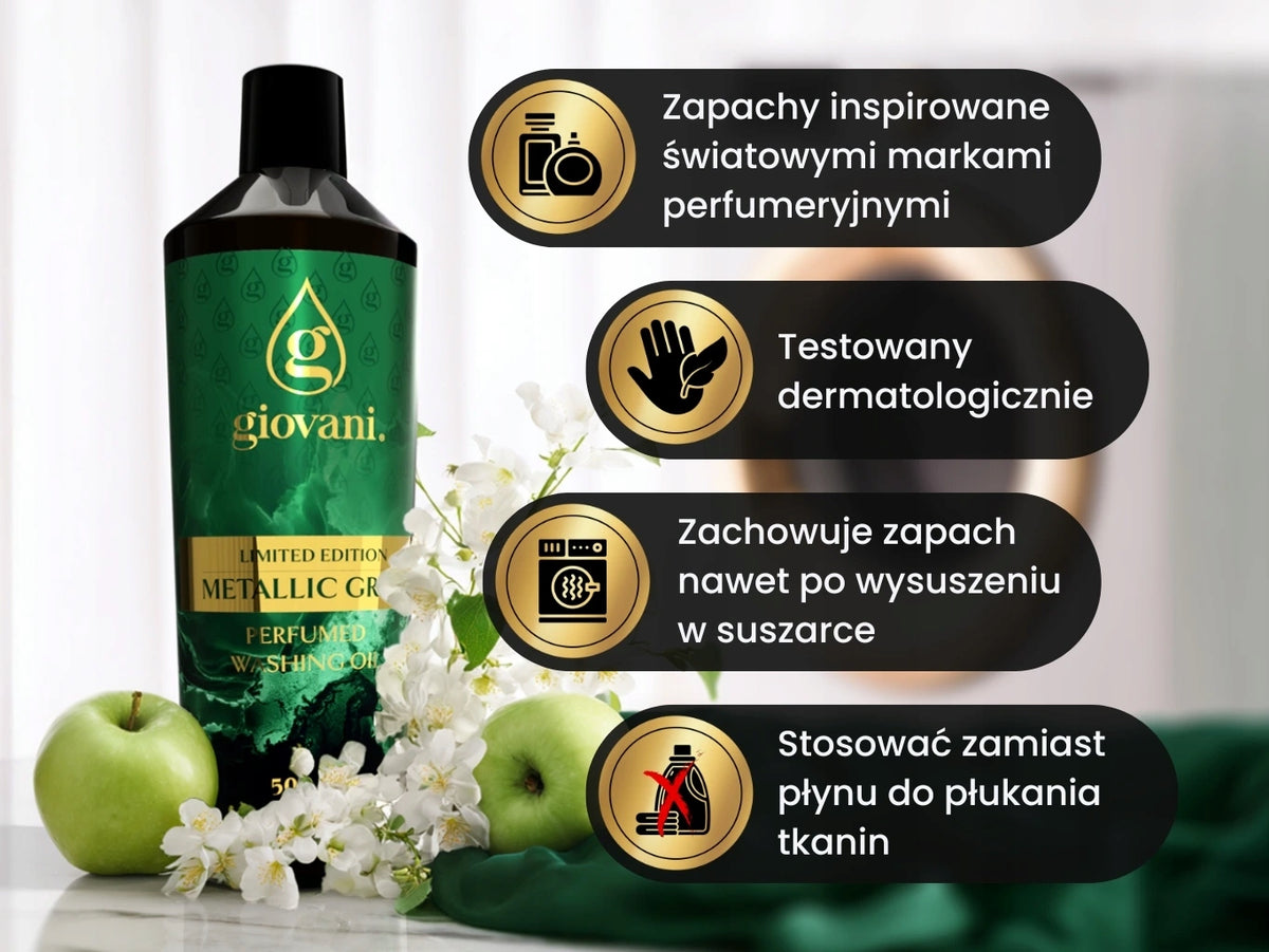 METALLIC GREEN Laundry Perfume Capacity: 100 ml Trade name other