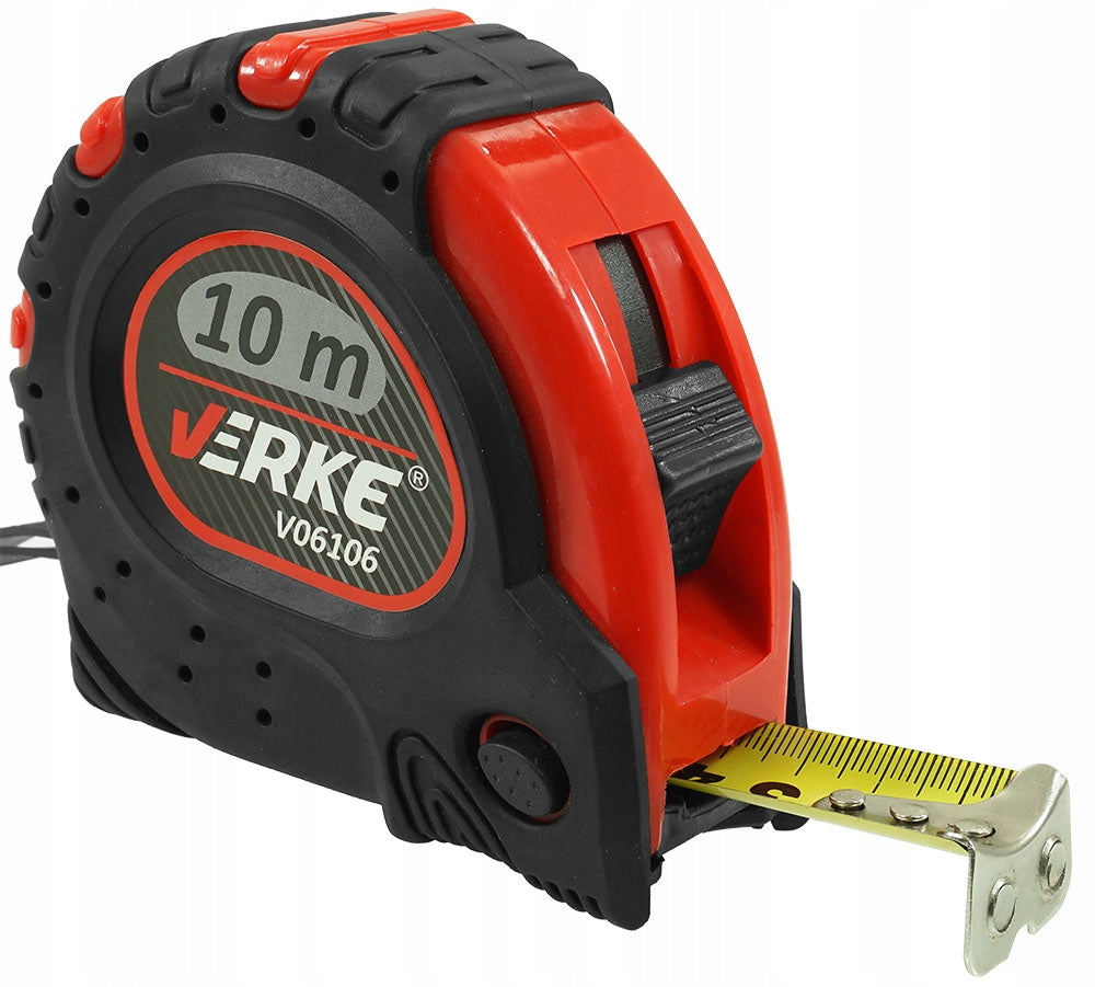 METER MEASURING CUP METER ROLLED TAPE MEASURE YELLOW 10M METERS Brand Verke