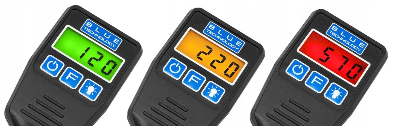 METER SENSOR PAINT THICKNESS TESTER MGR 13S-FE Brand Blue Technology