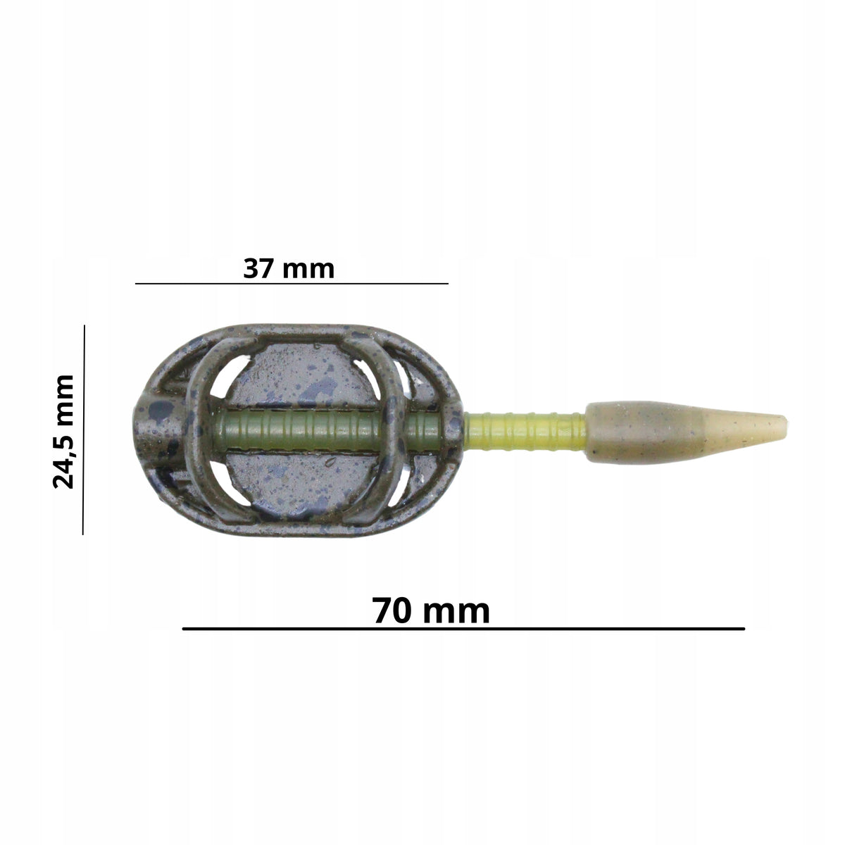 METHOD FEEDER 25G MINI BAIT BASKET WITH REPLACEABLE LOAD FEEDER s Packaging status original