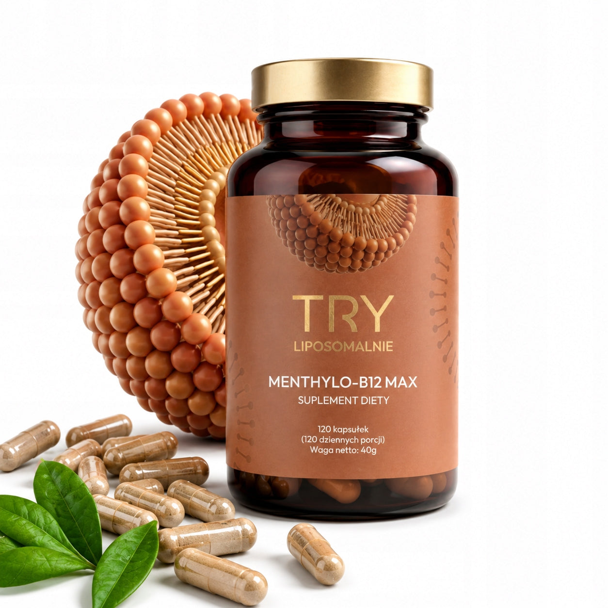 METHYL-B12 MAX liposomal 120 CAPSULES | FATIGUE | IMMUNITY | TRY