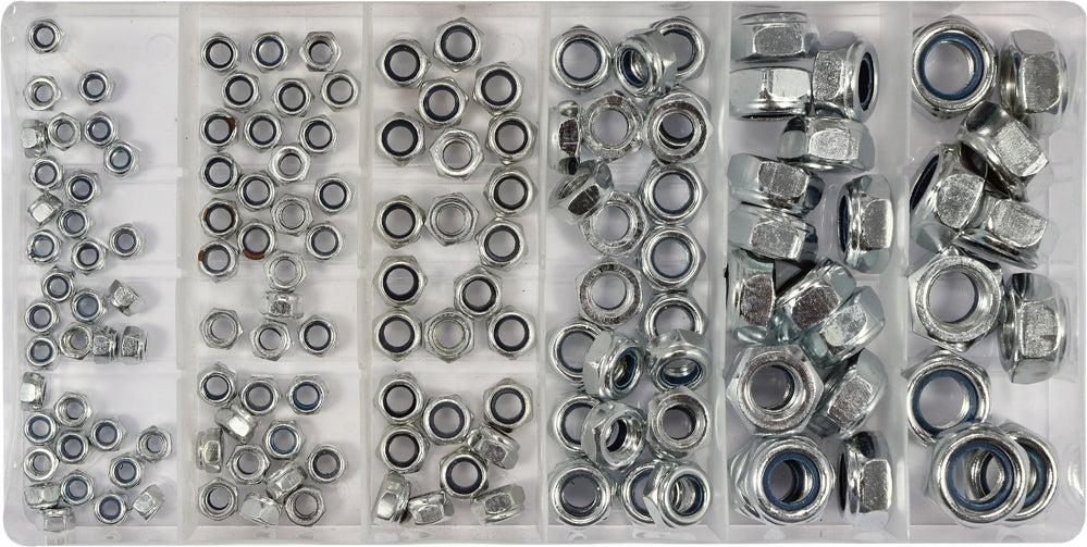 METRIC NUTS WITH SELF-CONTROL PROTECTION MIX 146 PCS. YT-06774 Brand no brand