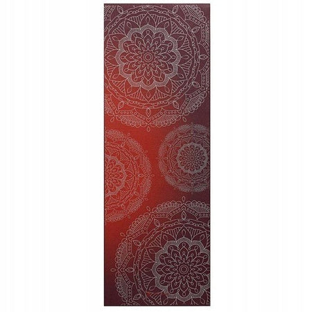 METTALIC SUN EXERCISE YOGA MAT GAIAM 6mm Color brown