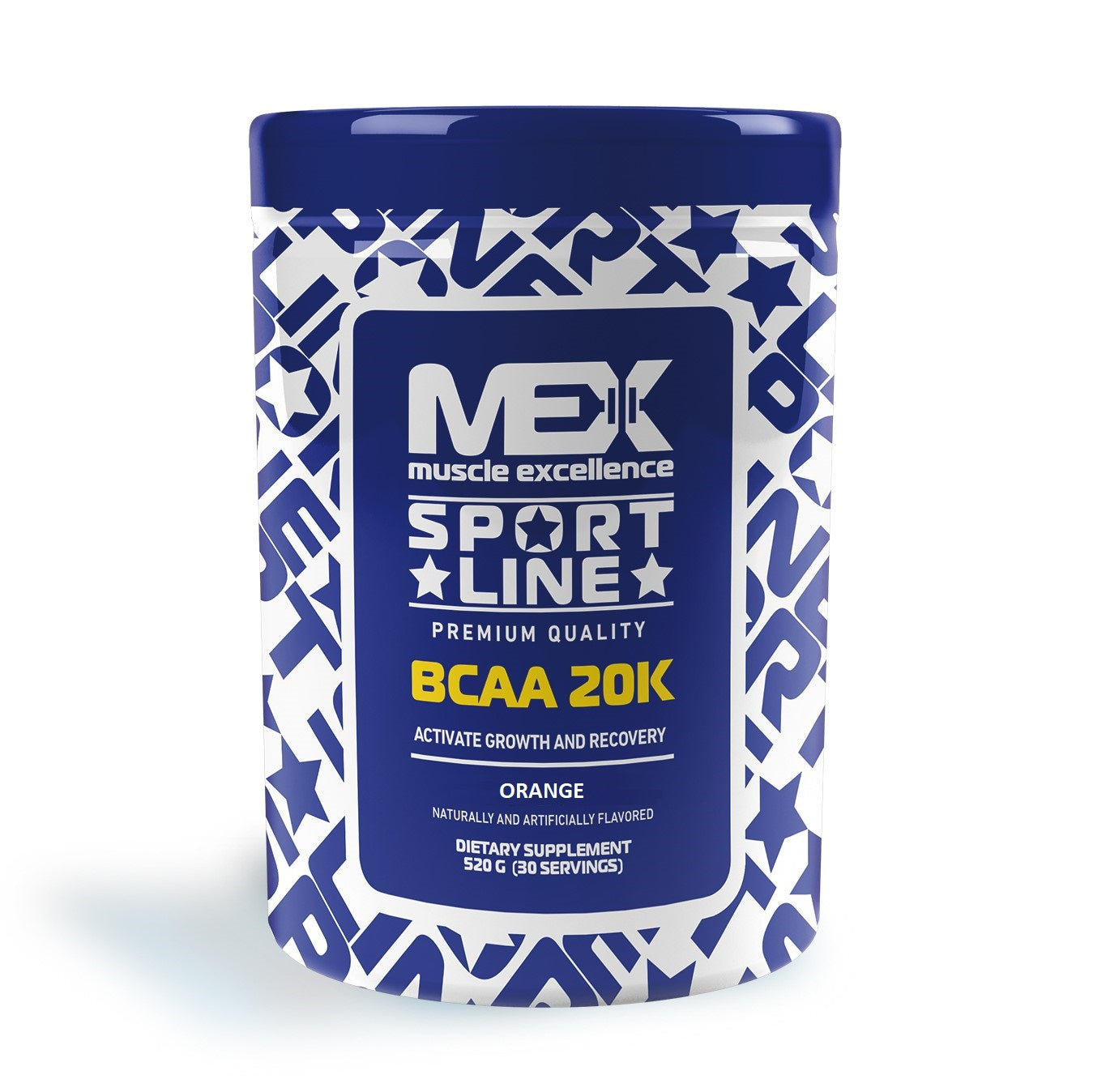 MEX BCAA 8:1:1 glutamine sodium potassium 20K strength regeneration strength 520 g