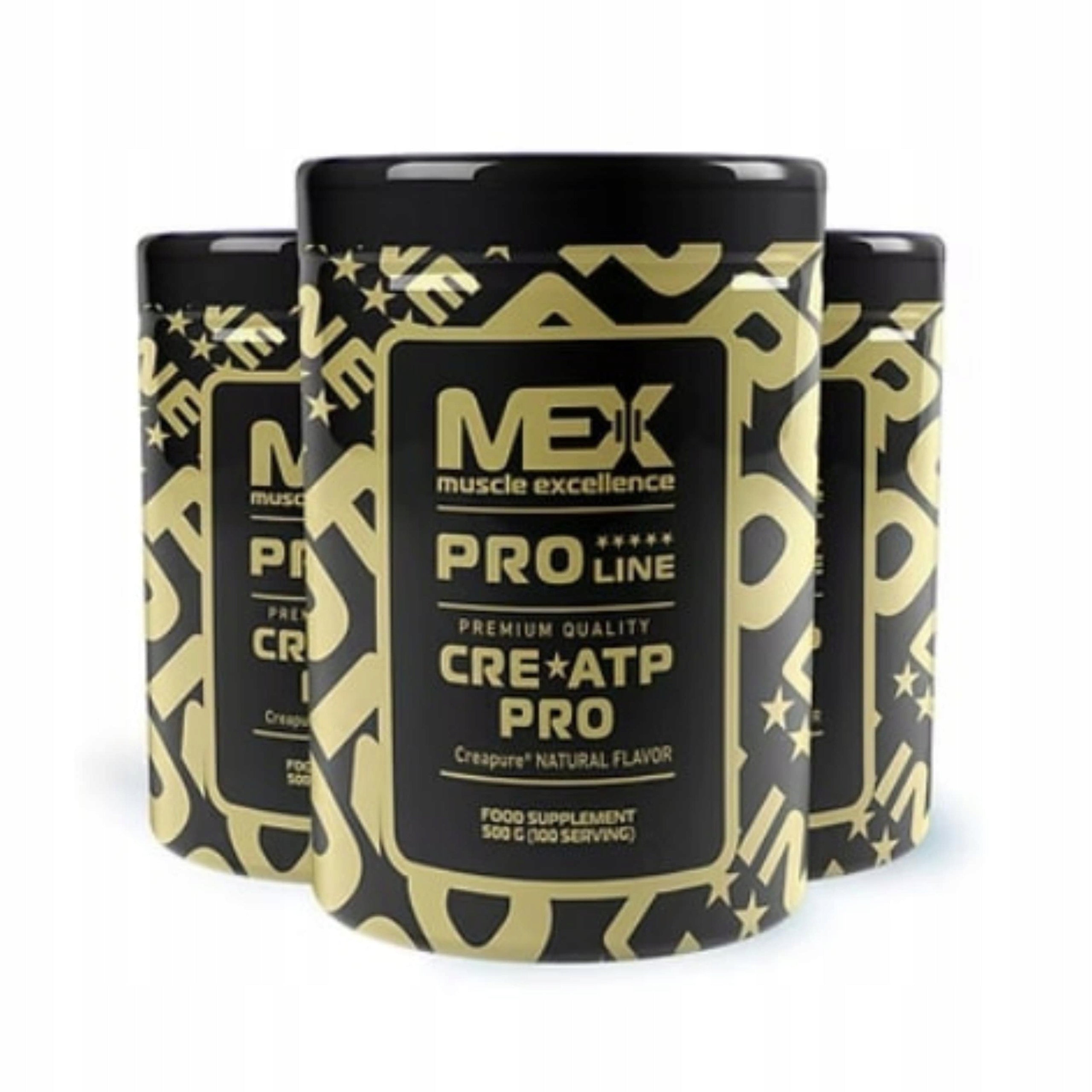 MEX Nutrition CRE-ATP PRO Pure Creapure 500g Creatine Monohydrate Expiration date at least six months from the date of purchase