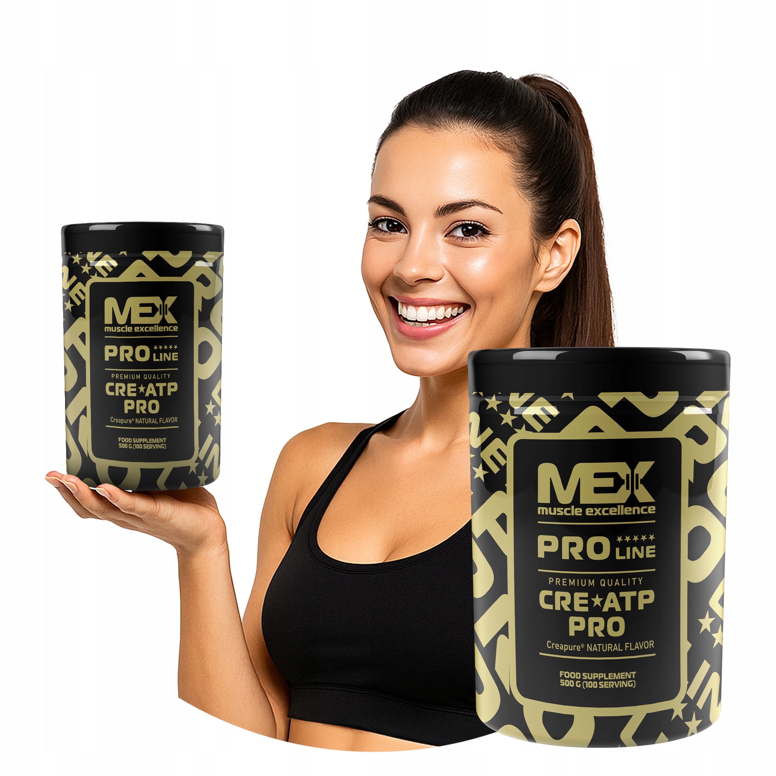 MEX Nutrition CRE-ATP PRO Pure Creapure 500g Creatine Monohydrate