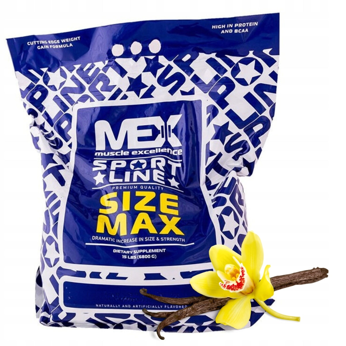 MEX SIZE MAX 6800g GAINER FOR MASS U.S.A. | Vanilla