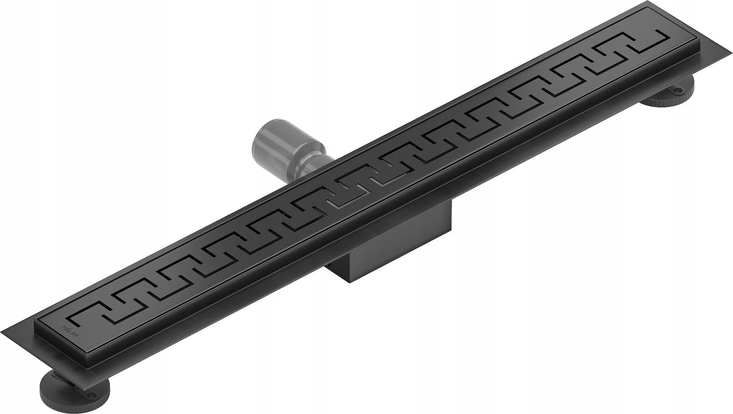 Duschrinne Mexen Flat Athens, Schwarz, 70 cm 