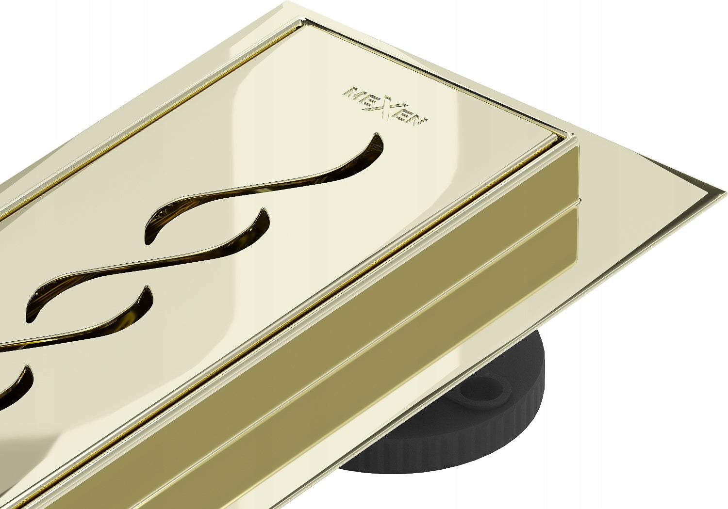 Dušo latakas Mexen Flat Classic, Gold, 80 cm
