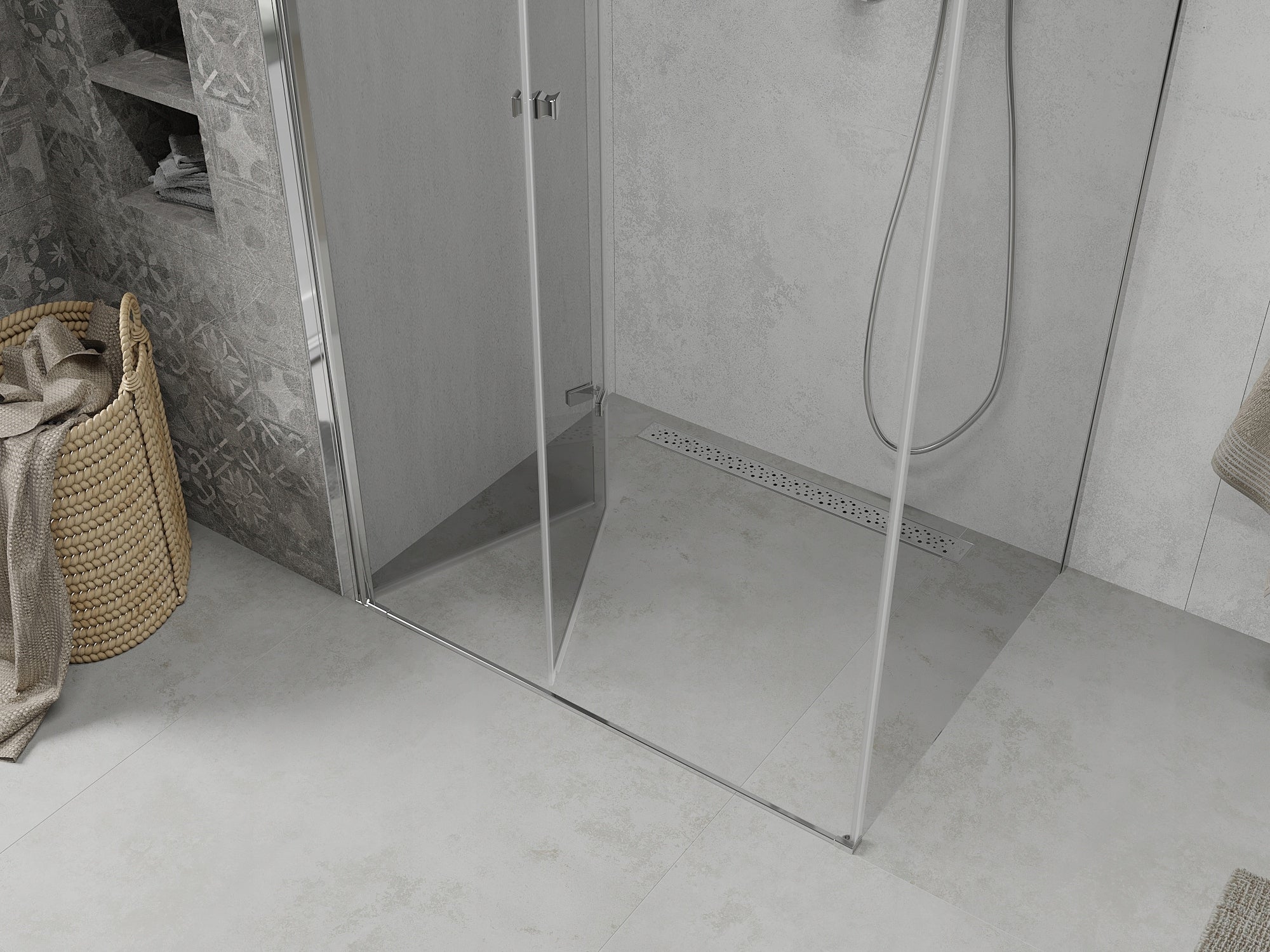 Duschkabine Mexen Lima 100x70,80,90,100,110,120 cm 