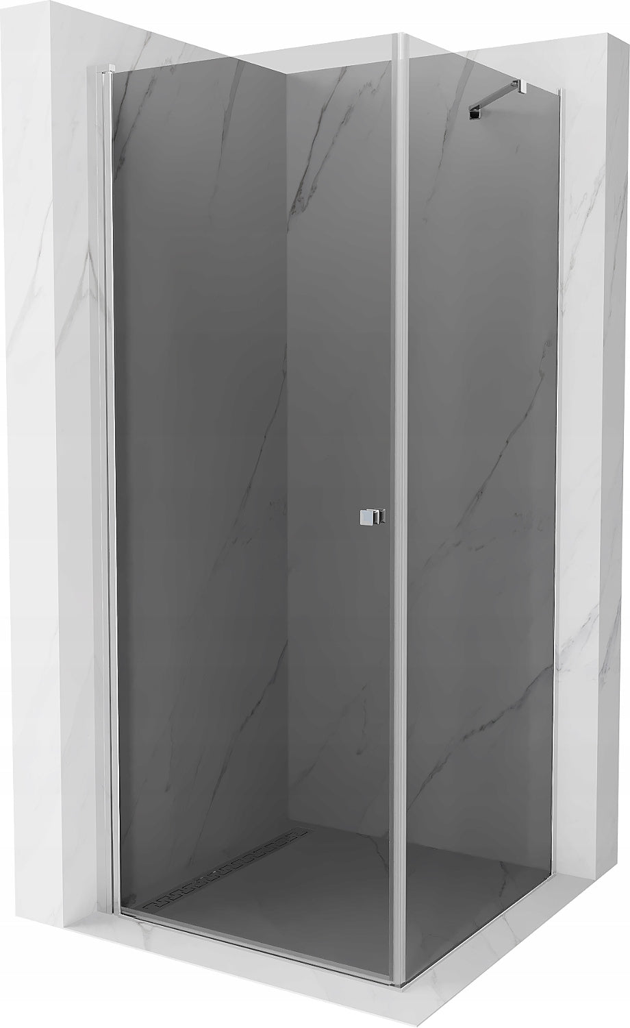 Dušo kabina Mexen Pretoria Grey 90x70,80,90,100,110,120 cm