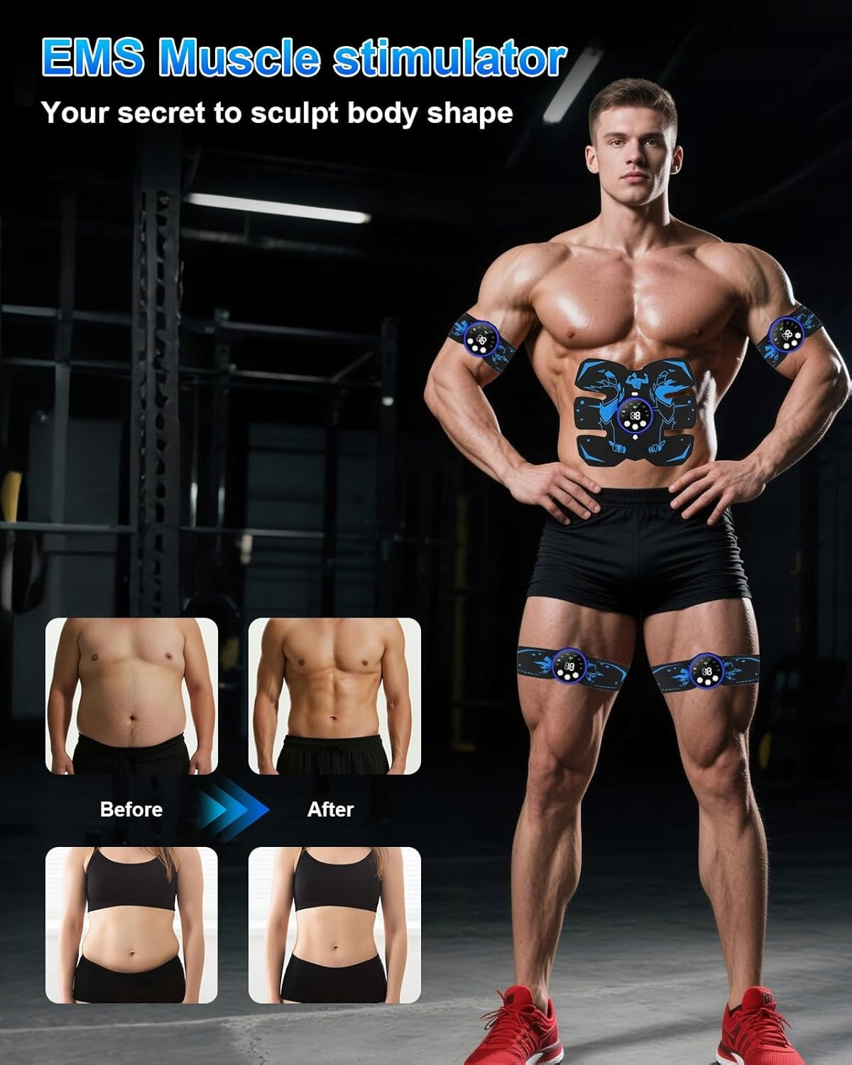 MEXLYCA Electronic EMS Muscle Stimulator, 8 Modes, 29 Levels Packaging status original