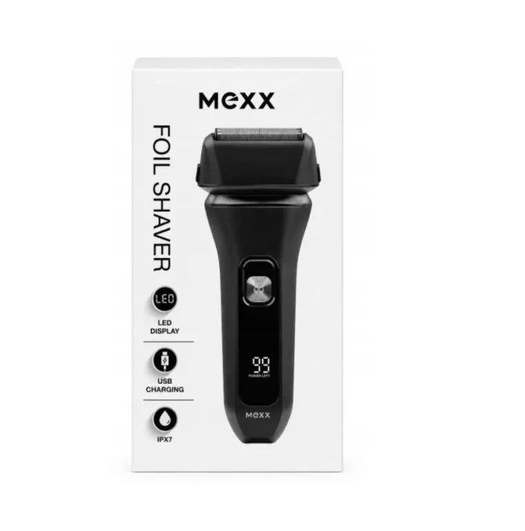 MEXX FOIL SHAVER WITH CORDLESS LED TRIMMER