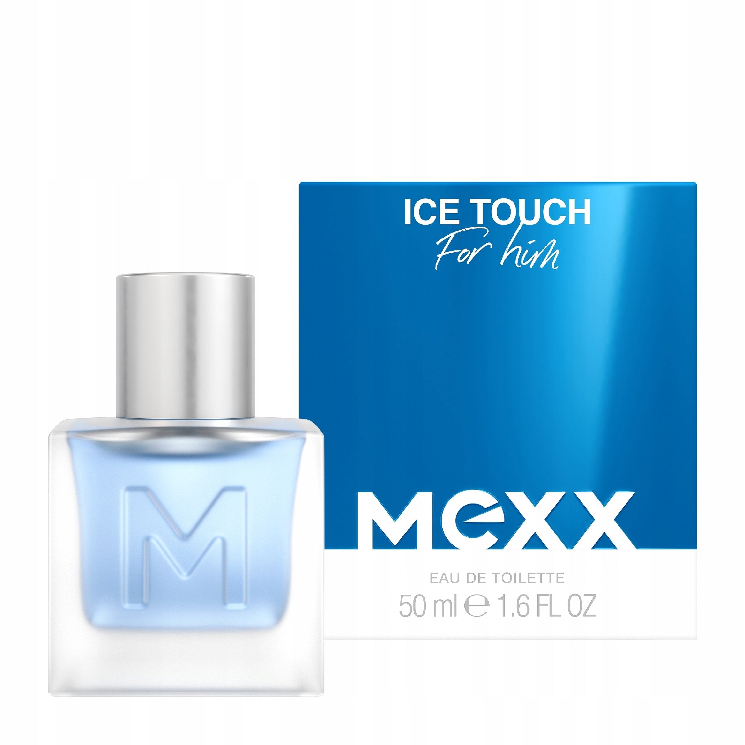 MEXX ICE TOUCH EAU DE TOILETTE FOR MEN ORIGINAL MEN'S PERFUME 50ML