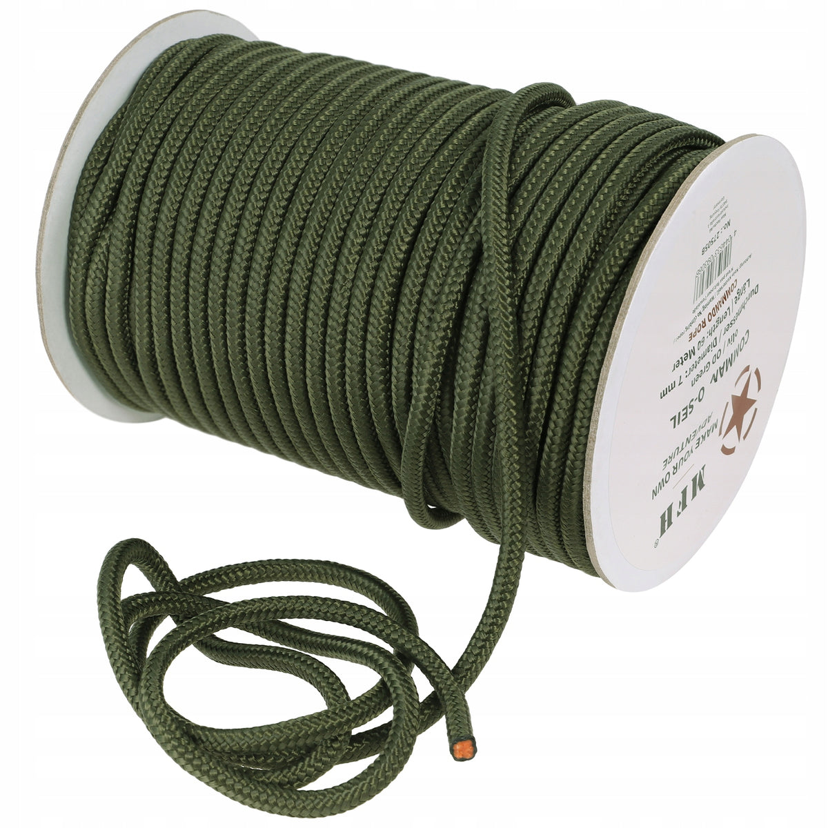 MFH ROPE 7mm UNIVERSAL PARACORD 1mb. OLIVE