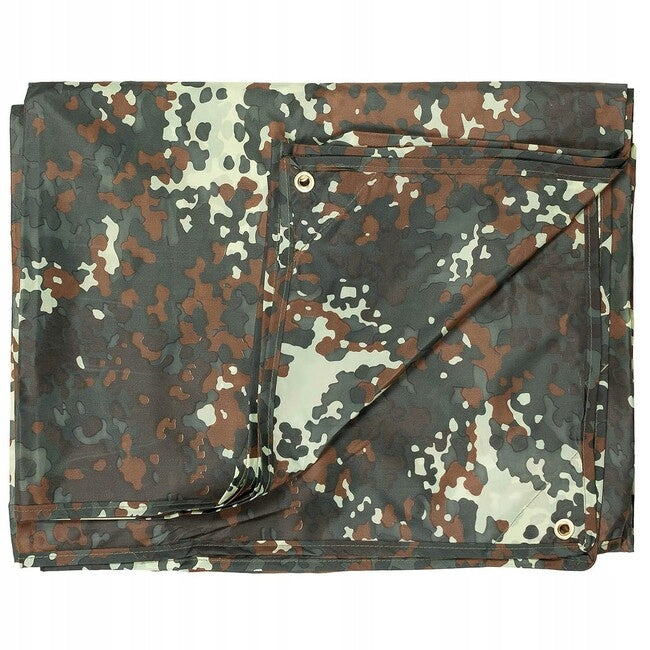 MFH celta with eyelets, flecktarn 4 x 5 m