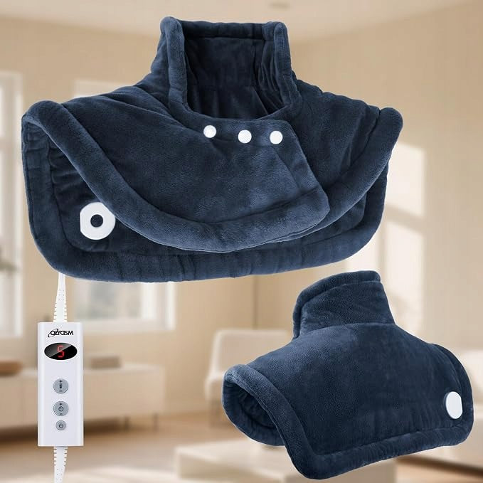 MIA&COCO Electric Back Heating Pillow Neck and Shoulders 30x60cm