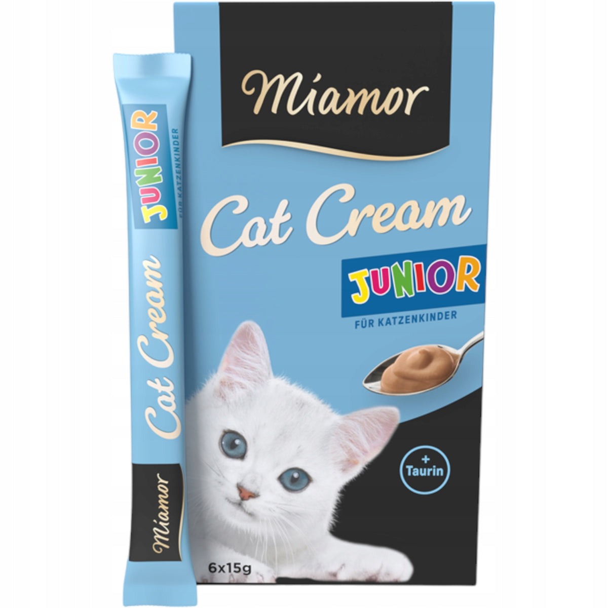 MIAMOR JUNIOR CREAM Paste for Kittens Taurine 6pcs