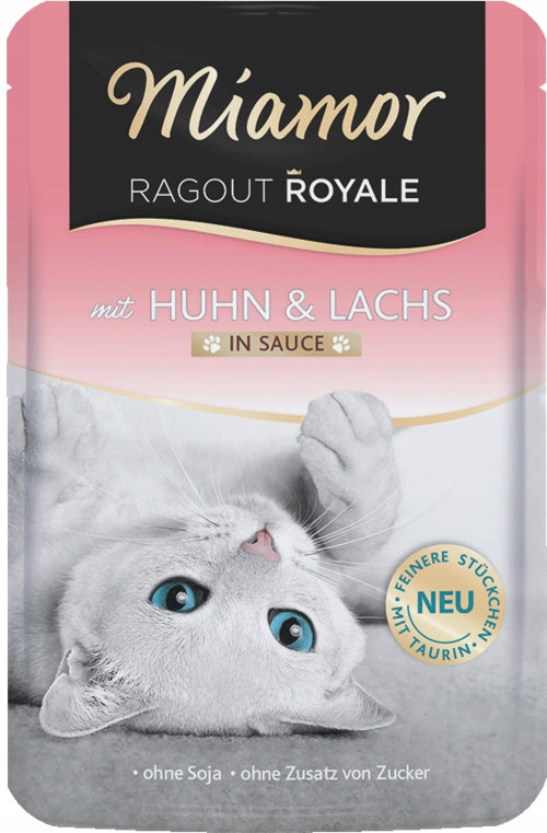 MIAMOR RAG-ROY with chicken and salmon in sauce 100G