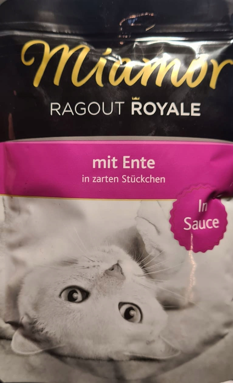 MIAMOR RAGOUT ROYALE - Duck in sauce 100g wet cat food EAN (GTIN) 4000158745118