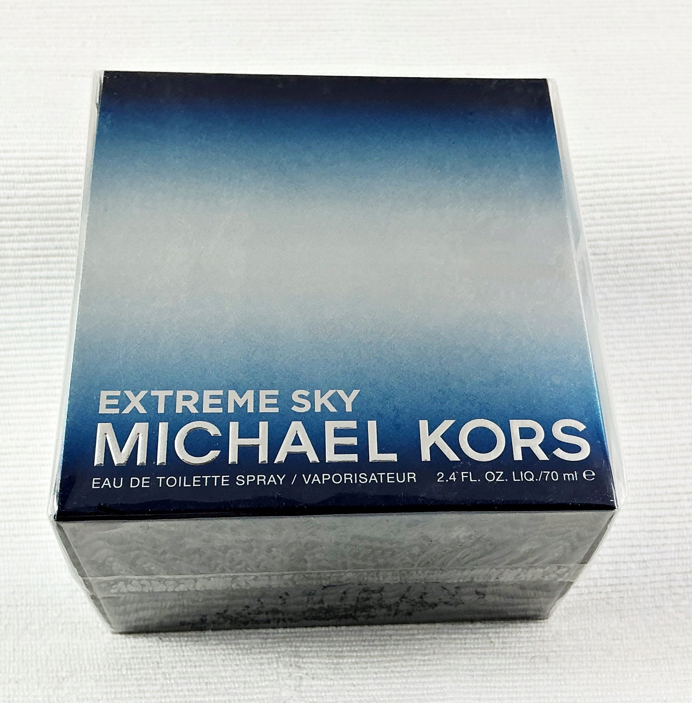 MICHAEL KORS EXTREME SKY 70 ML EAU DE TOILETTE UNIQUE Packaging status original