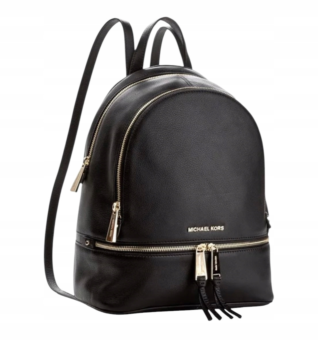 MICHAEL KORS Women's Backpack Rhea Zip 30S5GEZB1L Black