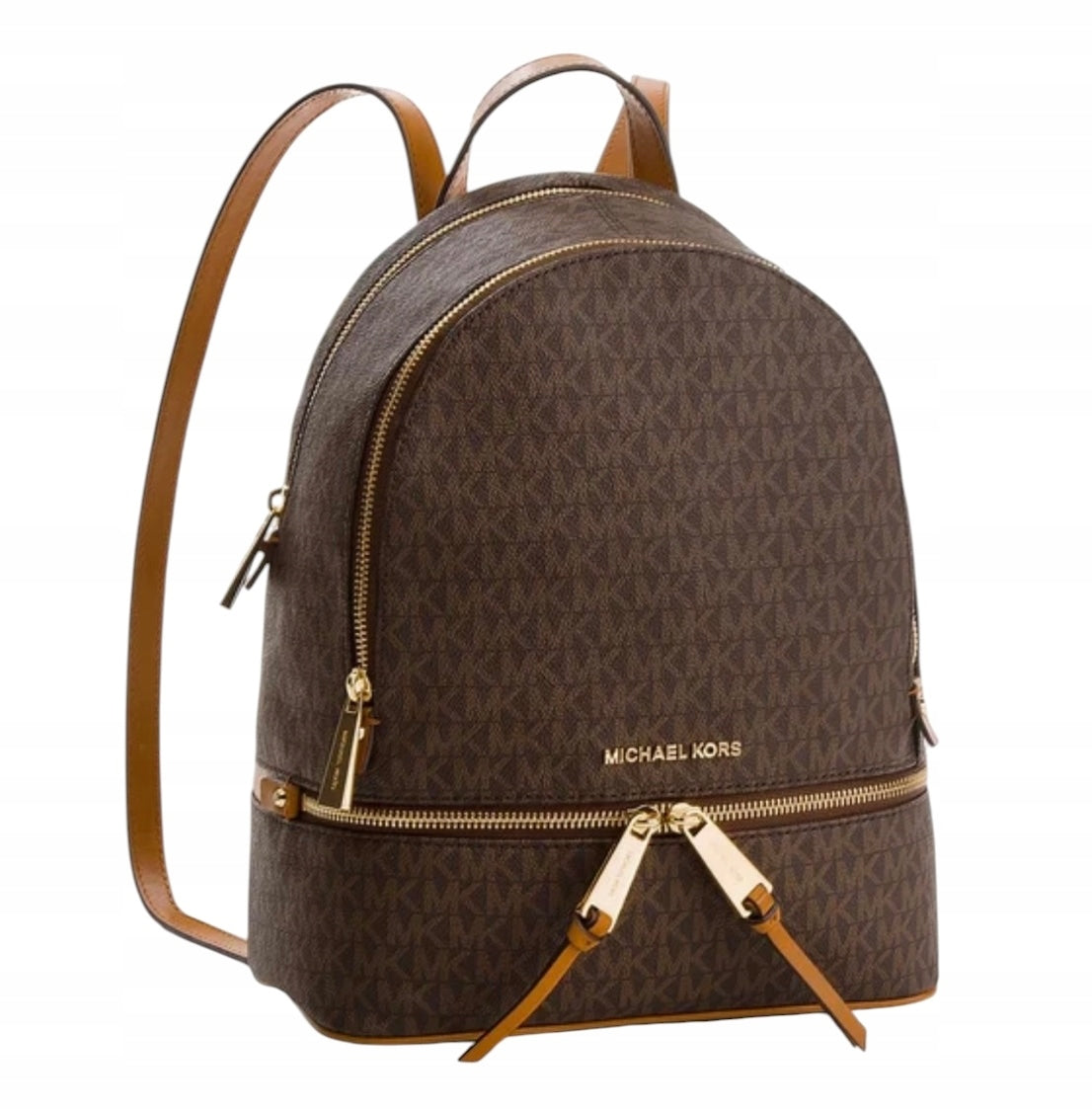 MICHAEL KORS Women's Backpack Rhea Zip 30S7GEZB1B Brown