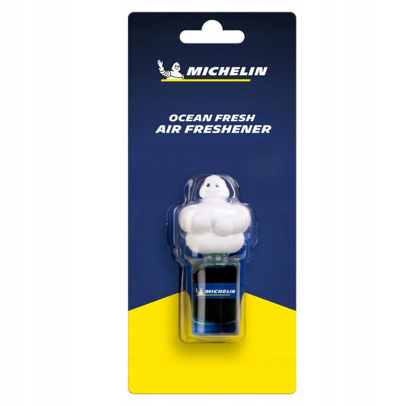 MICHELIN CAR FRAGRANCE BIBENDUM 3D OCEAN FRESH AIR FRESHENER Manufacturer's catalog number W31814