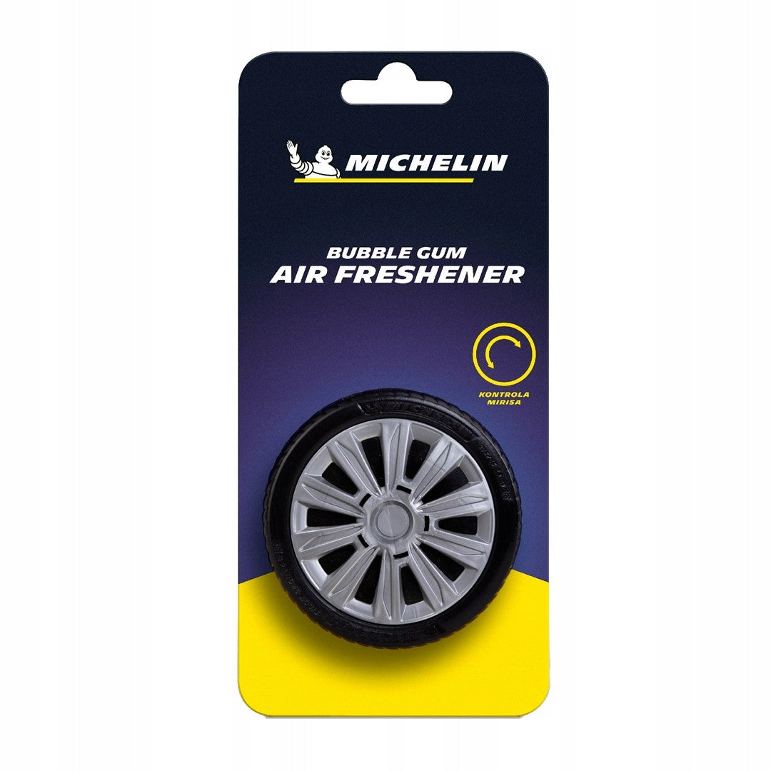 MICHELIN CAR FRAGRANCE TIRE CAN BUBBLE GUM CAR FRESHENER Packaging status original