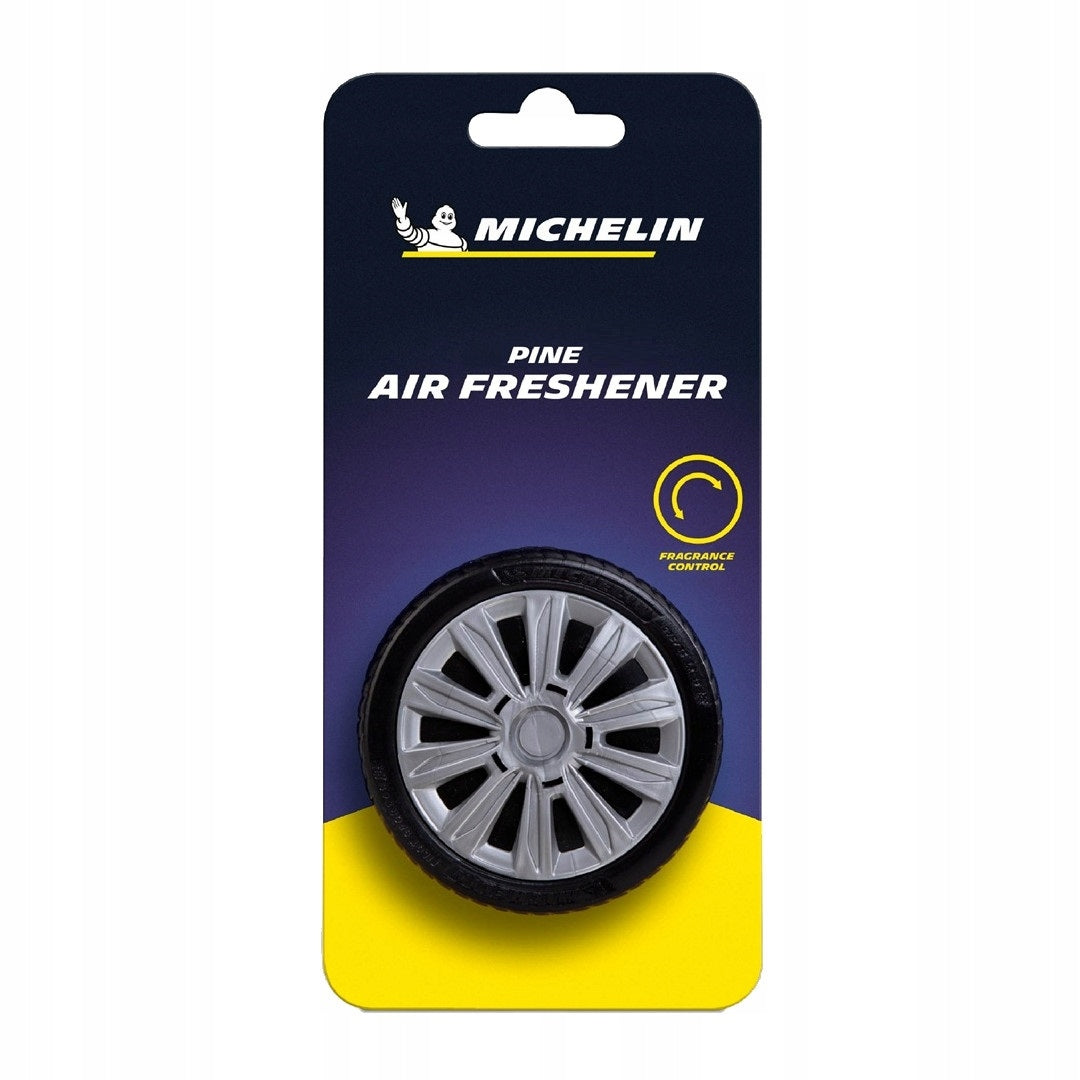 MICHELIN CAR FRAGRANCE TIRE CAN PINE CAR FRESHENER Packaging status original
