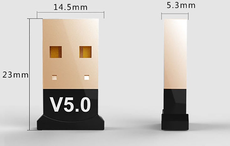 MICRO BLUETOOTH 5.0 USB ADAPTER DONGLE - HIGH SPEED Manufacturer code 86-057#