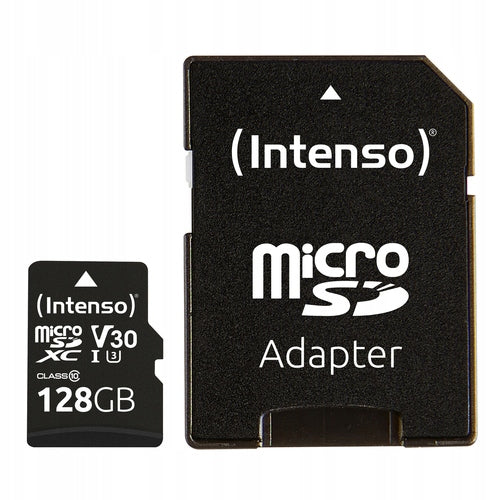MICRO MEMORY SDXC 128GB C10 W/ADAPTER 3433491 INTENSO Manufacturer Intenso