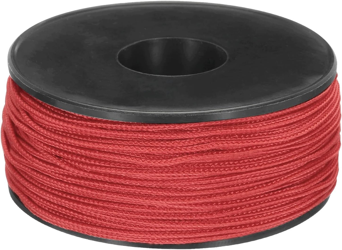 MICRO PARACORD ROPE 1,18 MM 164 M 45 KG POLYESTER RED