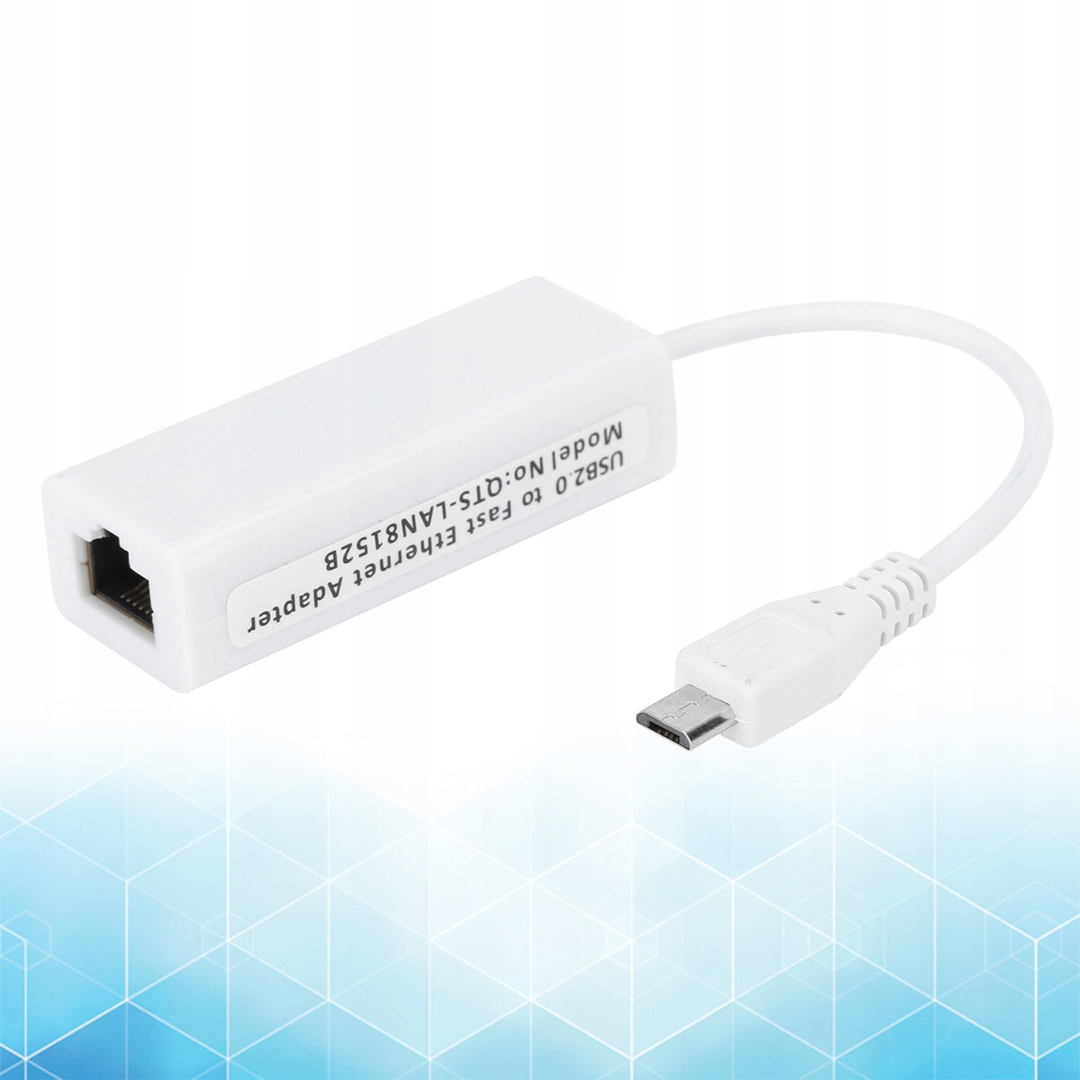 MICRO USB LAN ADAPTER RJ45 ETHERNET NETWORK CARD FOR RASPBERRY PI ZERO 1.3/W Manufacturer 1JustLink