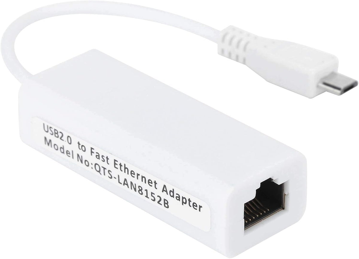 MICRO USB TO ETHERNET ADAPTER RJ45 10M LAN NETWORK CARD Manufacturer no brand