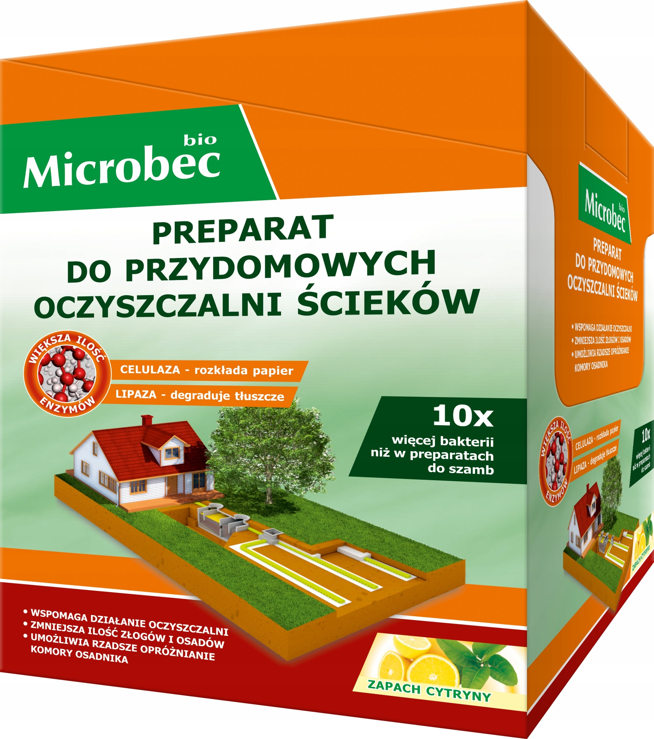 MICROBEC BIO Activator for home sewage treatment plants 35g x 18 pcs.
