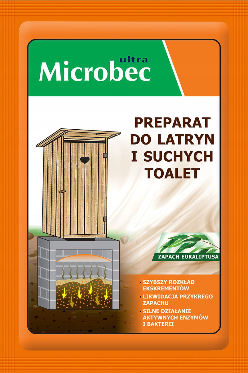 MICROBEC Preparation for latrines and dry toilets 4X30G Manufacturer code 1658