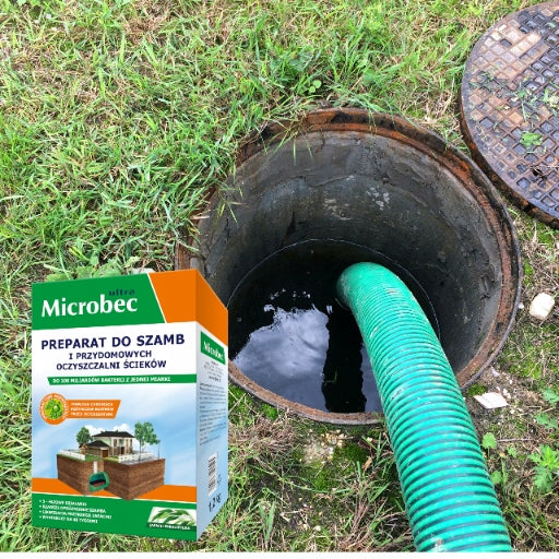 MICROBEC ULTRA PREPARATION BACTERIA FOR SEPTIC TANK TREATMENT PLANT EUCALYPTUS 1,2 KG Manufacturer Bros