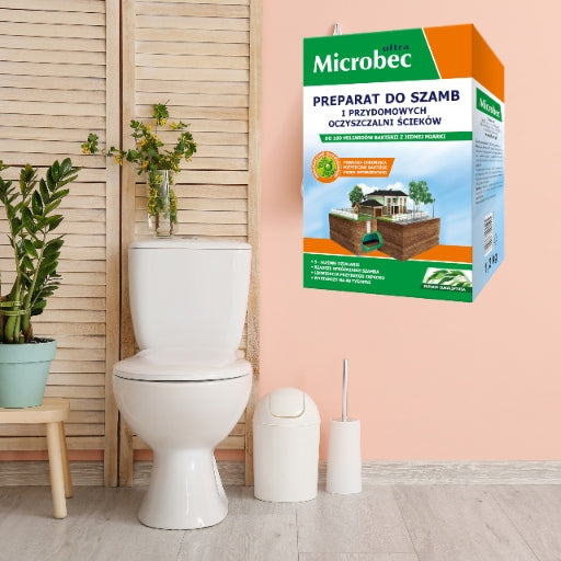 MICROBEC ULTRA PREPARATION BACTERIA FOR SEPTIC TANK TREATMENT PLANT EUCALYPTUS 1,2 KG Manufacturer code 798714