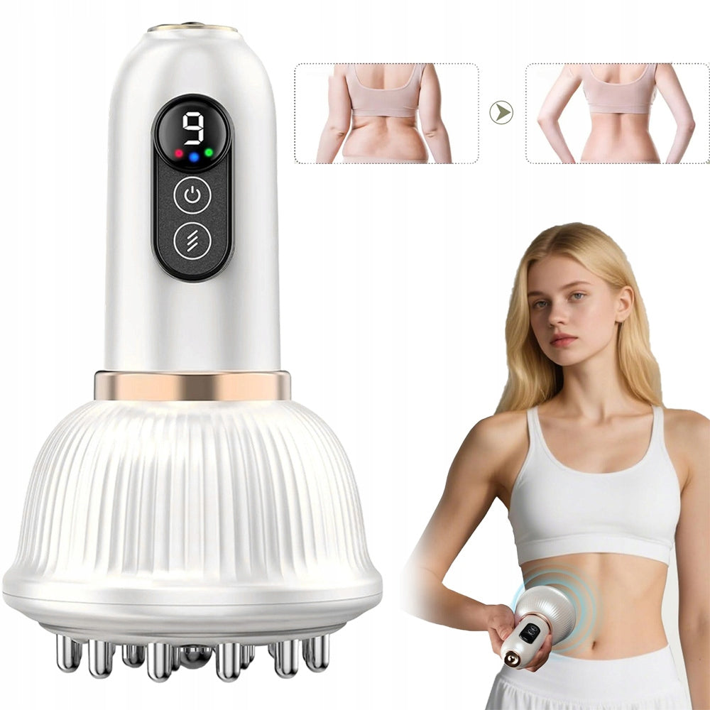 MICROCURRENT MASSAGER REDUCTION OF CELLULITE AND STRETCH MARKS LYMPHATIC DRAINAGE