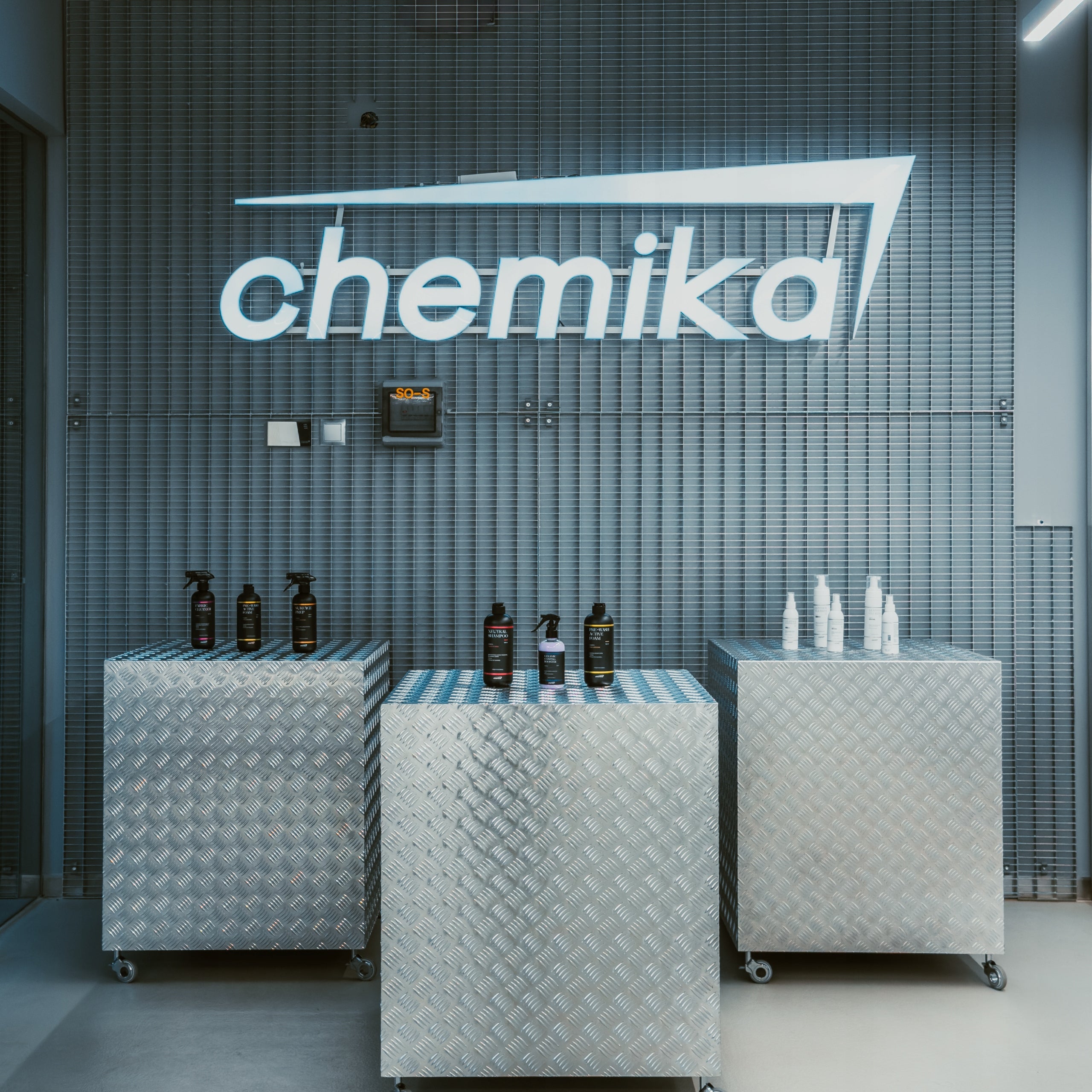 MICROFIBER CLOTH Chemika 40x40 cm Black 385 gm2 universal Packaging status original
