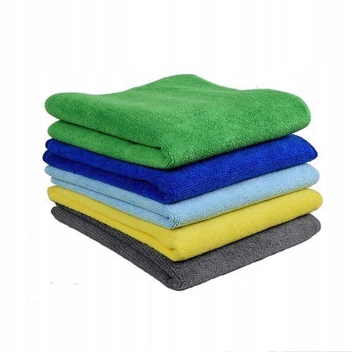 MICROFIBER CLOTH SET MICROFIBER CLOTH 40x40cm 5pcs