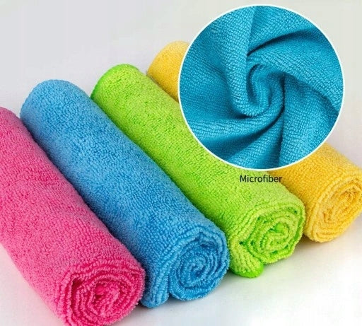 MICROFIBER CLOTH SOFT KITCHEN CLOTH UNIVERSAL 30x30cm 4pcs Packaging status original