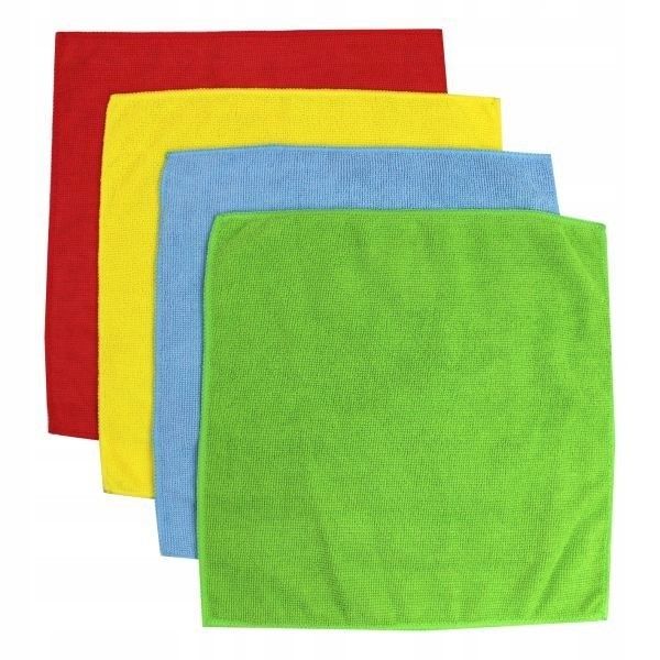 MICROFIBER CLOTH SOFT KITCHEN CLOTH UNIVERSAL 30x30cm 4pcs