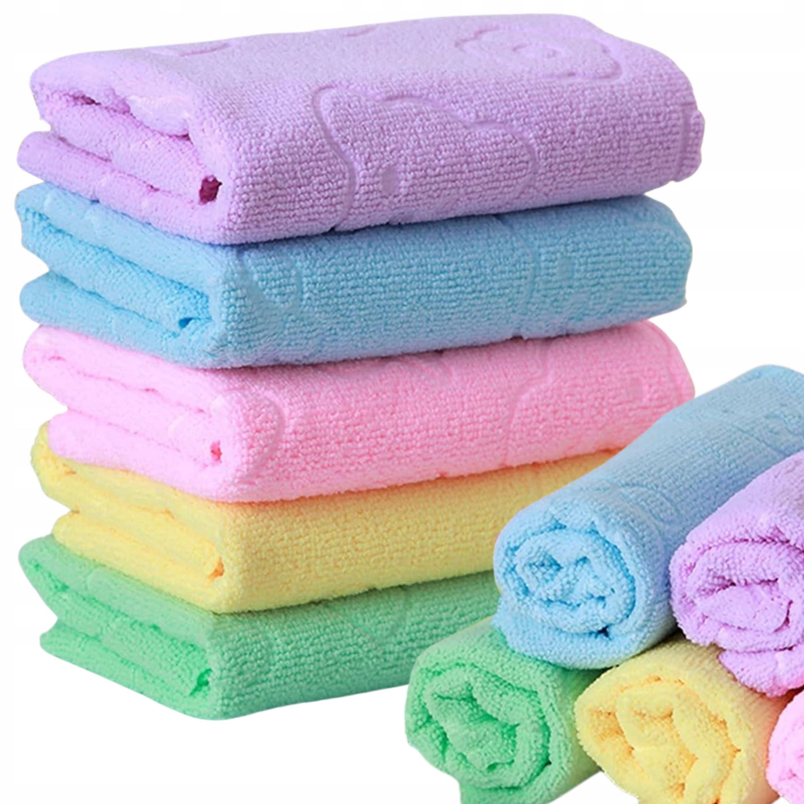 MICROFIBER CLOTH SOFT KITCHEN CLOTH UNIVERSAL 30x30cm 5pcs V2