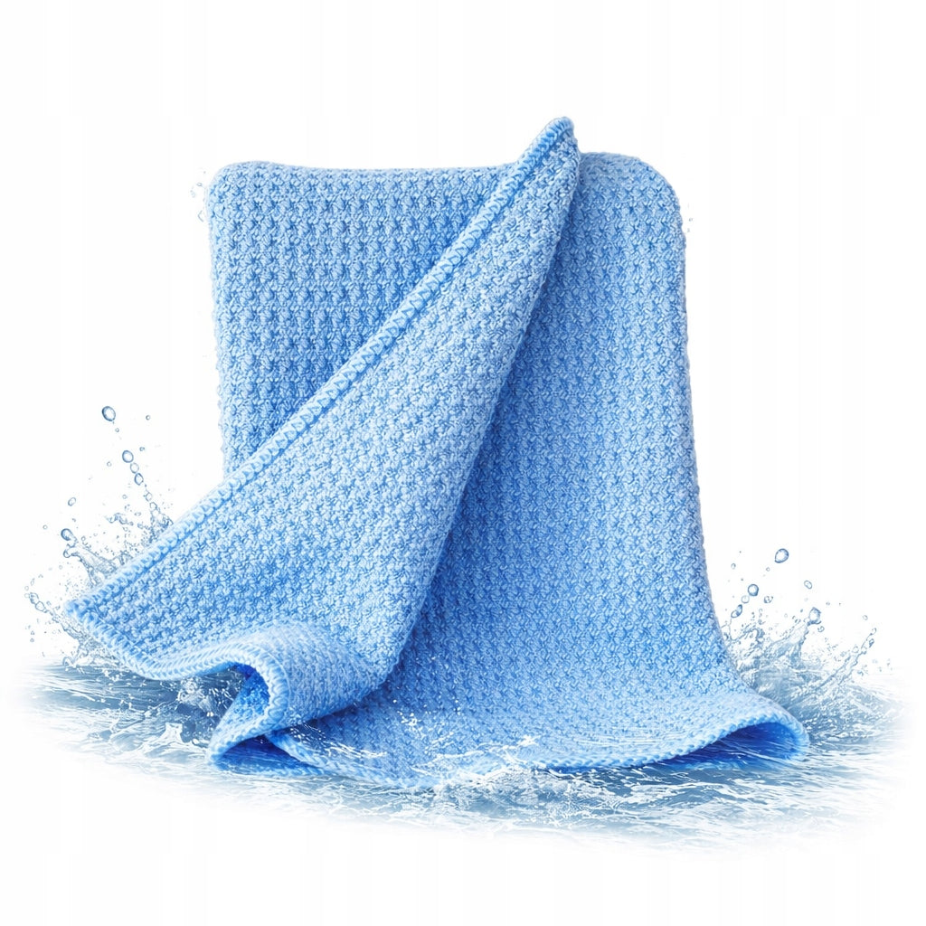 MICROFIBER CLOTH TOWEL FOR WIPING WINDOW DRYING CARS 400GSM 40x40