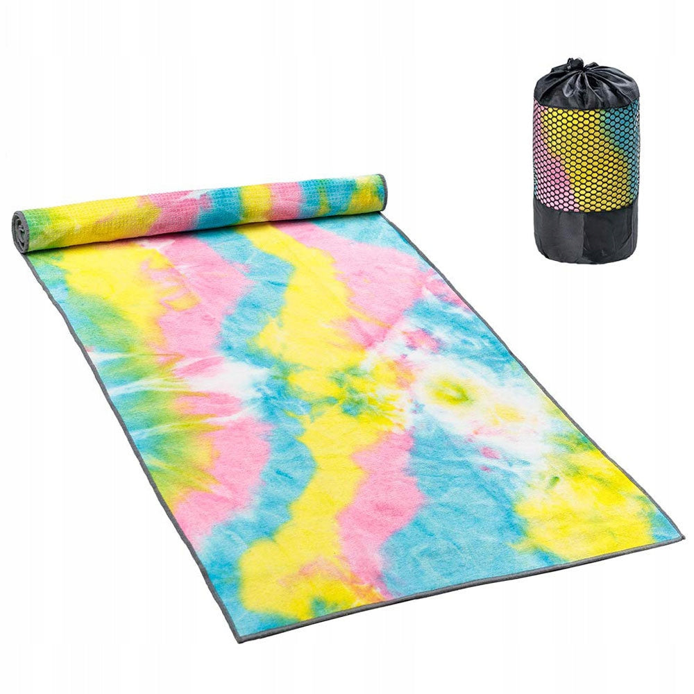 MICROFIBER EXERCISE YOGA MAT QUICK-DRYING 183 × 63 cm