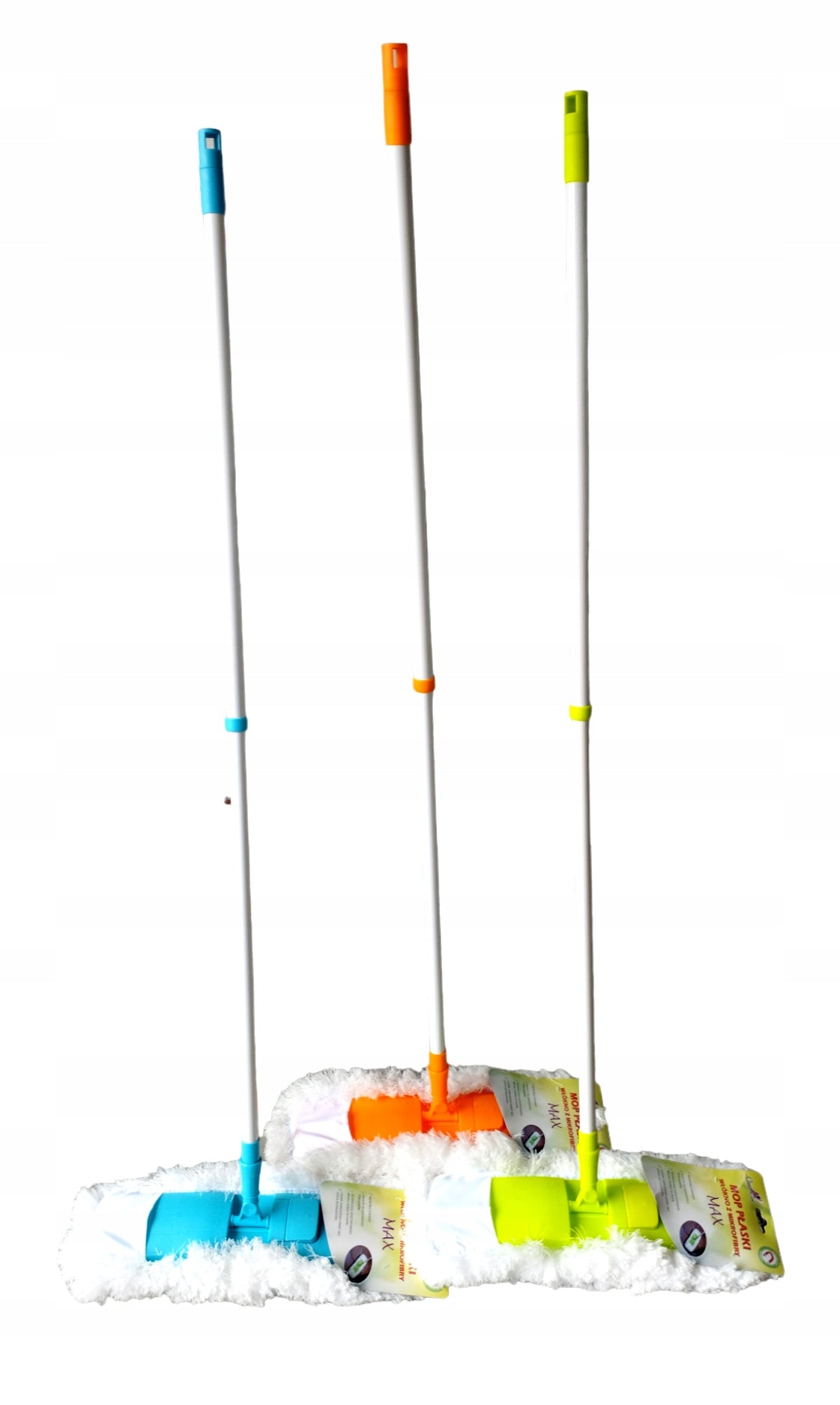 MICROFIBER FLAT MOP MAX 40CM DIFFERENT COLORS Color other