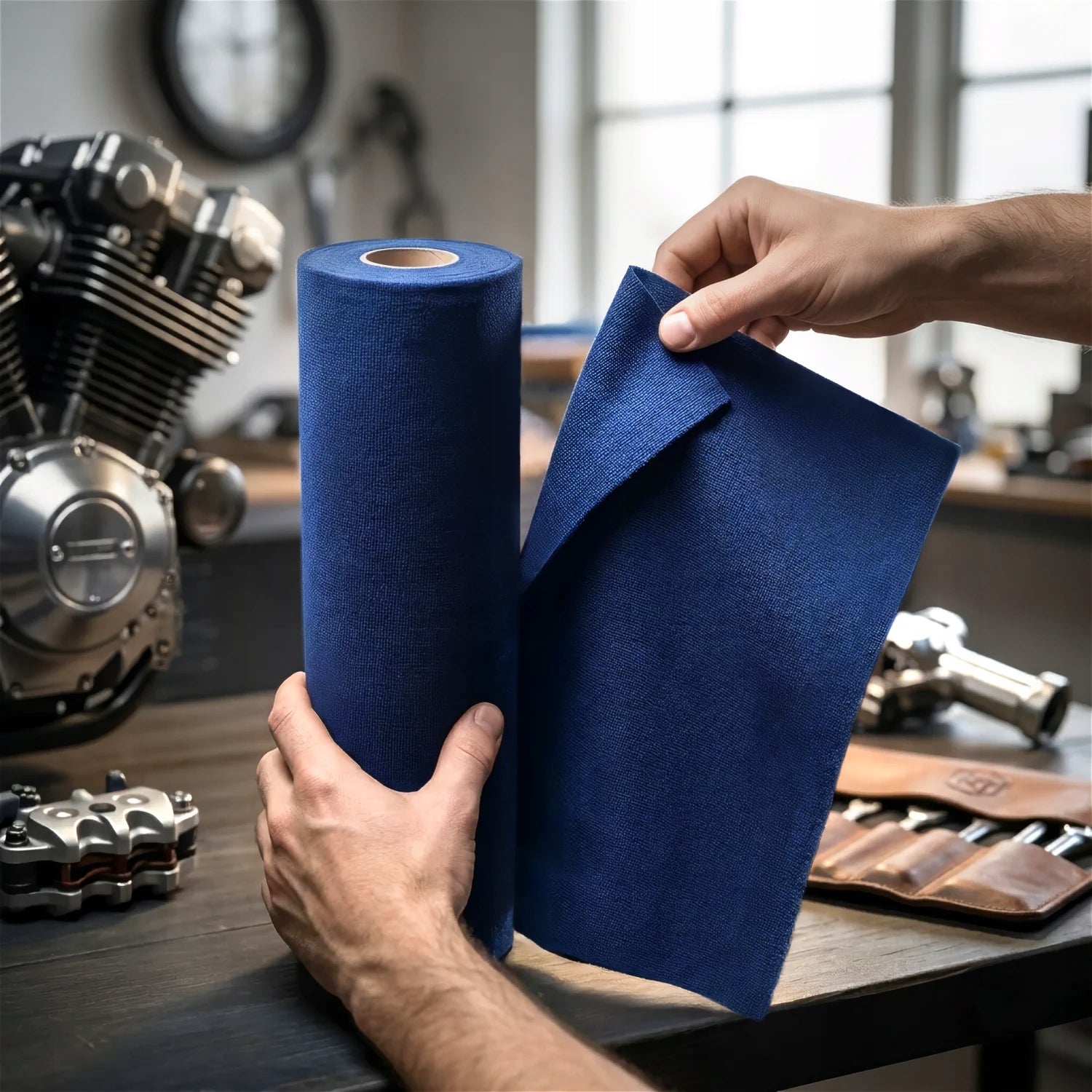 MICROFIBER ON ROLL XZONE 20 PCS 30X30CM SEAMLESS DUST-FREE DETAILING AUTO Manufacturer Xzone