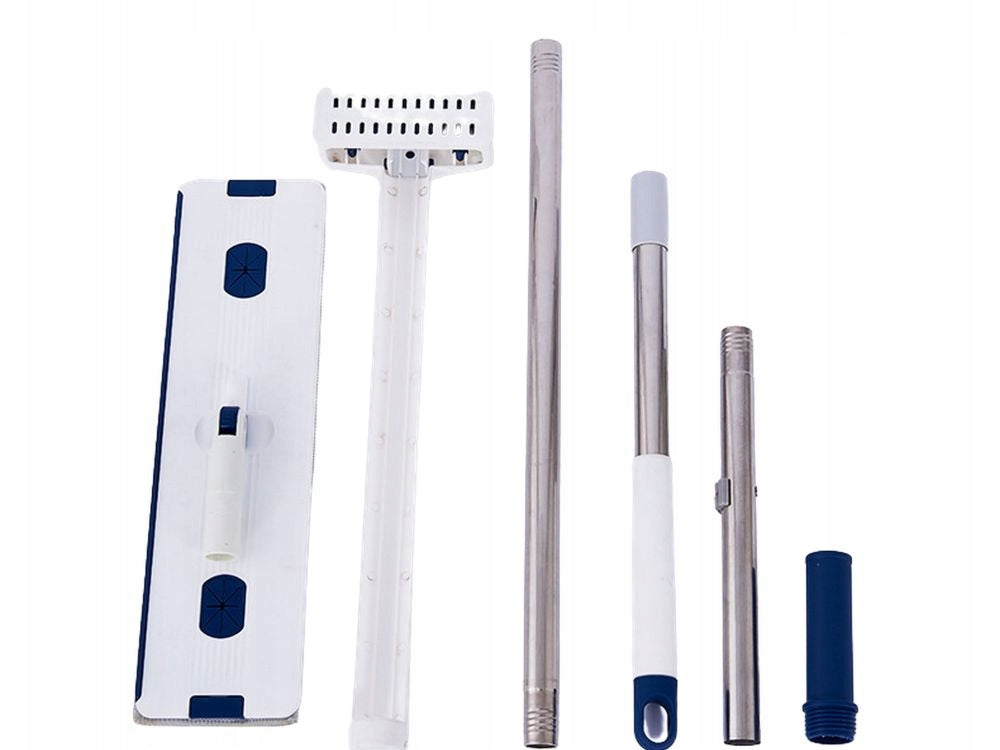 MICROFIBER STRIP MOP WITH SQUEEGEE FOLDING BUCKET FOLDING FOR FLOORS Packaging status original